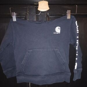 Carhartt Dark Blue Sweatshirt with Logo